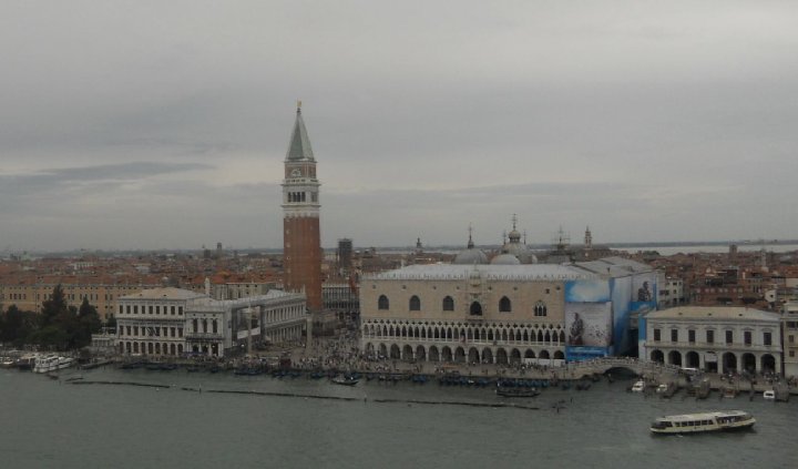 Venise vue du nbateau, San Marco