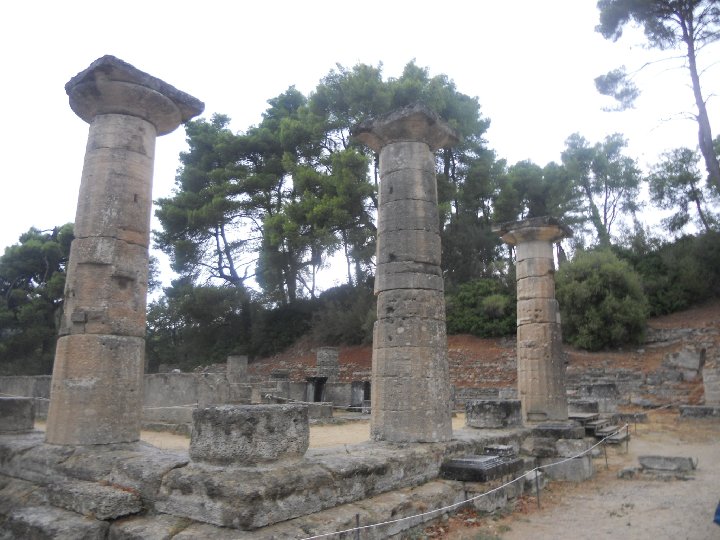 Temple d'Hera  Olympie