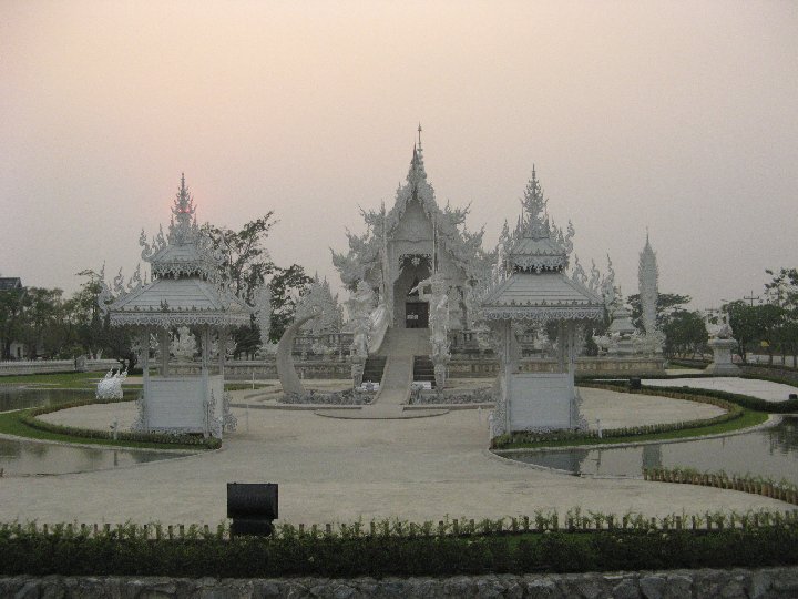 Le temple blanc : Wat Rong Khun