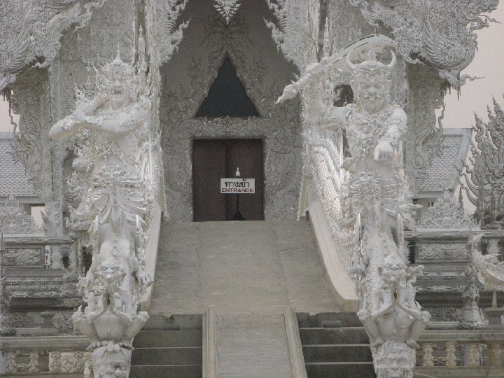 Le temple blanc Wat Rong Khun