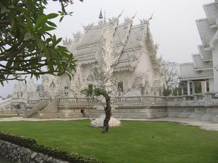 Le temple blanc : Wat Rong Khun