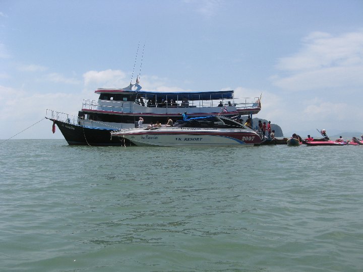 bateau au large de Phuket